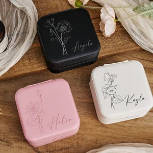 Personalized Travel Jewelry Box (Buy 2 Get 1 Free)